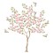 Small Dogwood Tree Wall Stencil | 2391 by Designer Stencils |